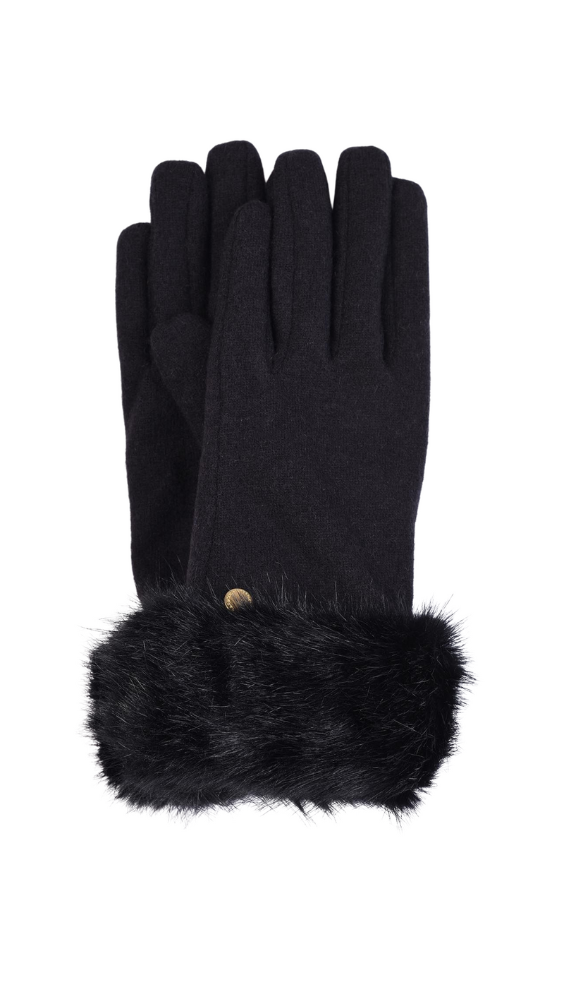 Heathcote Faux-Fur Gloves