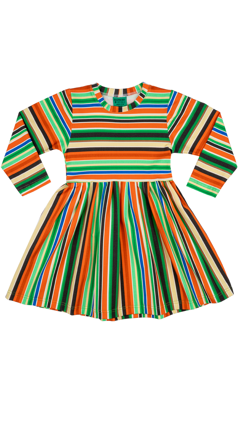 Folk Stripes Dress