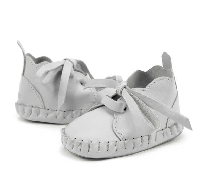 La Millou Cloudy Moonie's First Smooth Shoes Grey