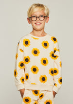 Compania Fantastica Sunflower Print Unisex Sweatshirt