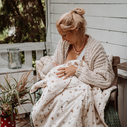 La Millou-Baby Blanket- Farmland -Khaki