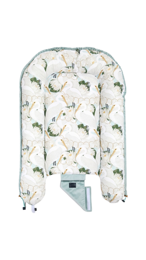 La Millou-Best nest grande- Heron in cream Lotus- smoke Mint