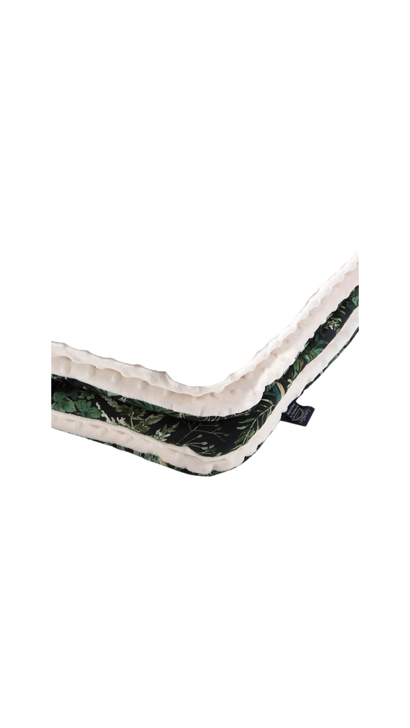 La Millou-Baby Blanket-Botanical-Ecru