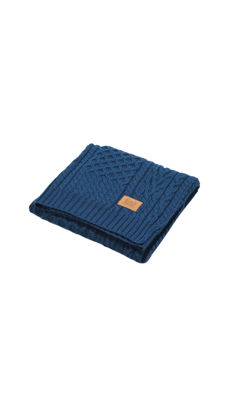 La Millou -Merino Wool Blanket- Blue