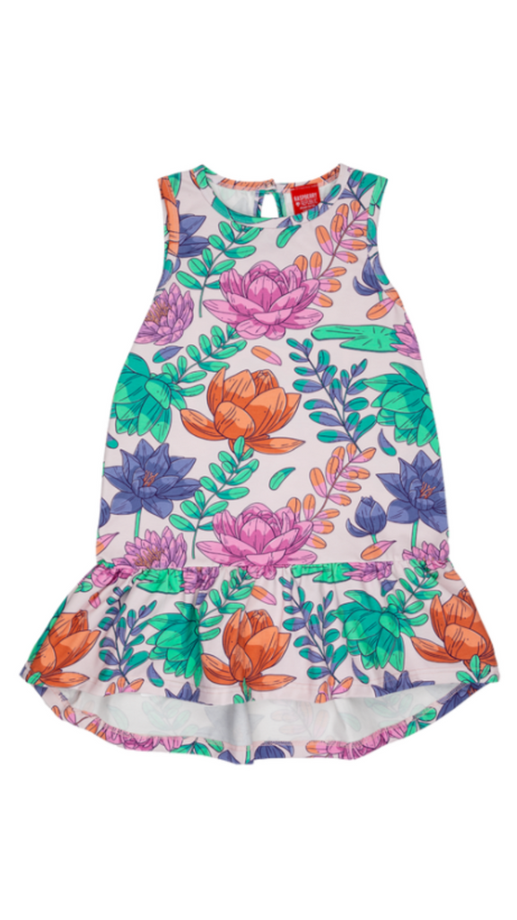 Raspberry Republic Lotus Petals Print Dress
